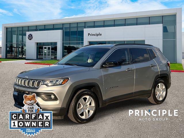 used 2022 Jeep Compass car, priced at $18,145