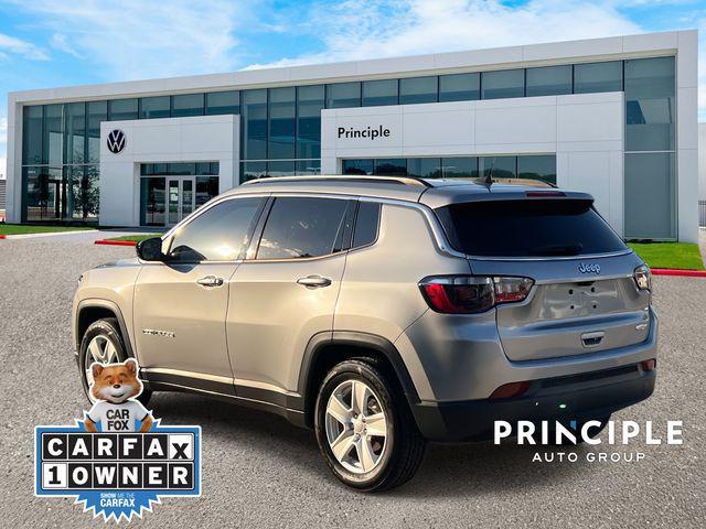 used 2022 Jeep Compass car, priced at $17,017