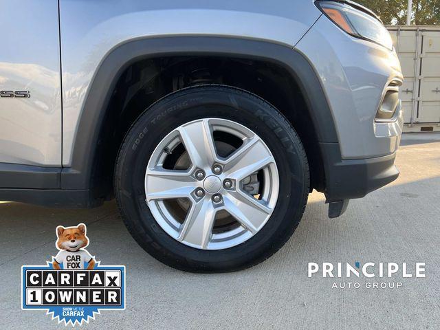 used 2022 Jeep Compass car, priced at $17,017