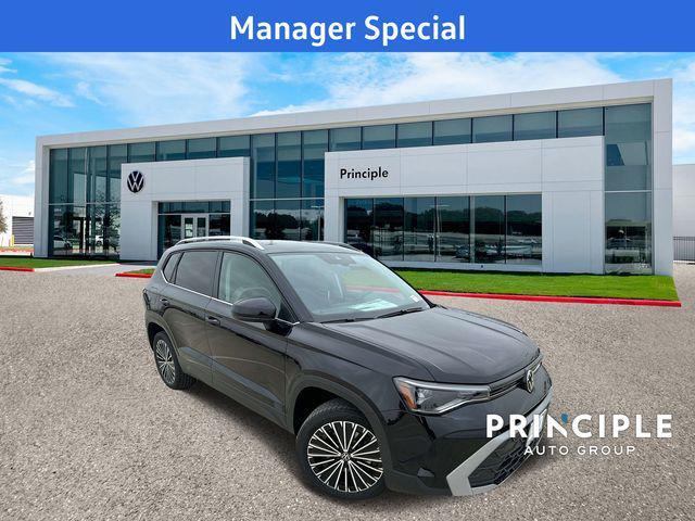 new 2025 Volkswagen Taos car, priced at $25,999