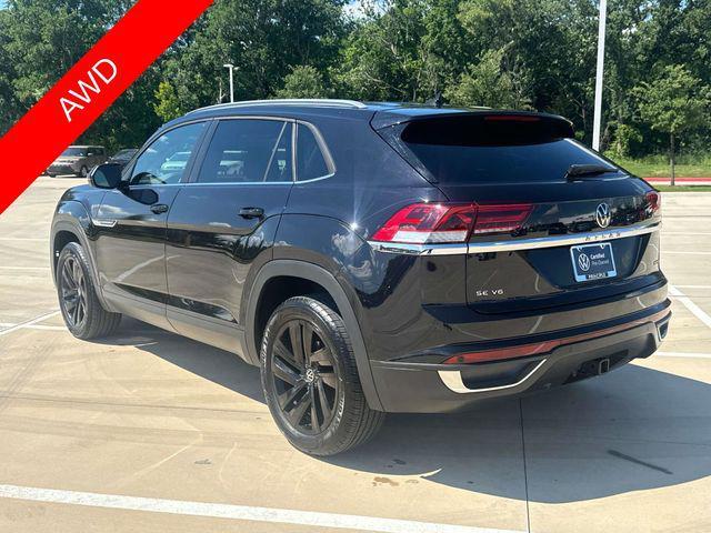 used 2022 Volkswagen Atlas Cross Sport car, priced at $24,800