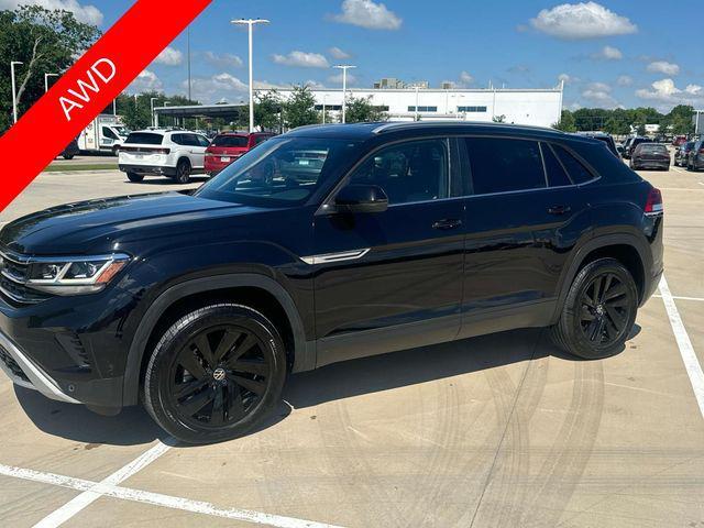 used 2022 Volkswagen Atlas Cross Sport car, priced at $24,800