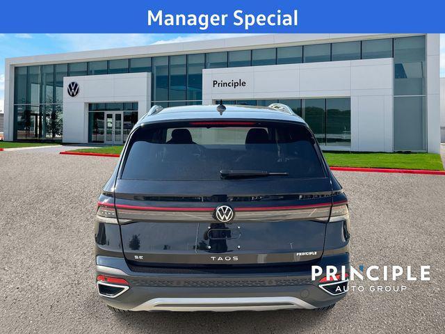 new 2025 Volkswagen Taos car, priced at $24,994