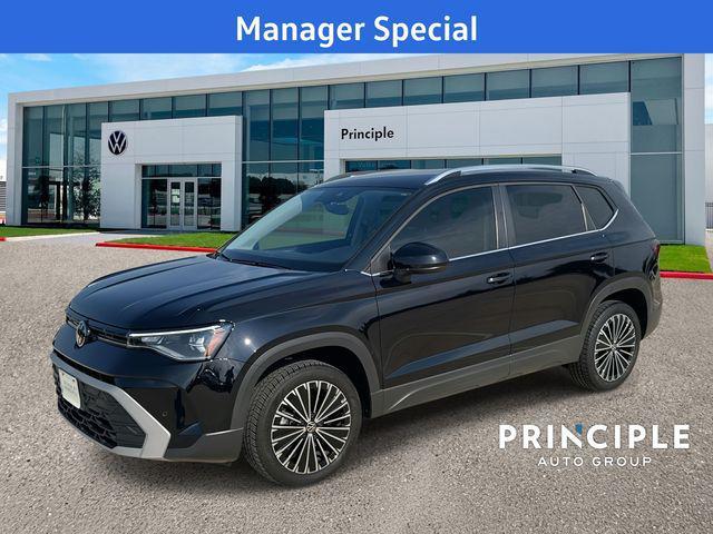 new 2025 Volkswagen Taos car, priced at $24,994