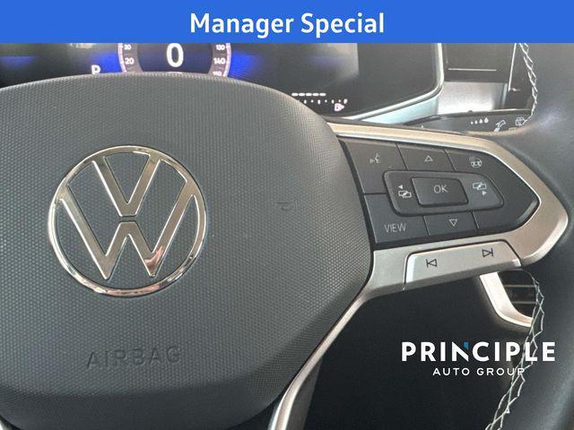 new 2025 Volkswagen Taos car, priced at $24,994