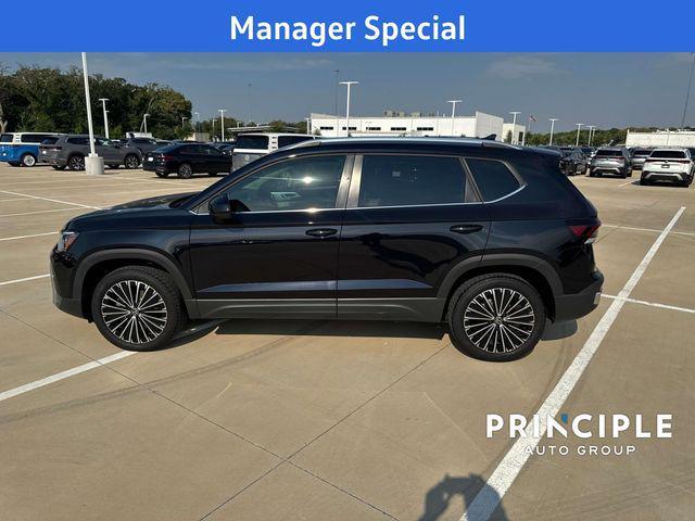 new 2025 Volkswagen Taos car, priced at $24,994