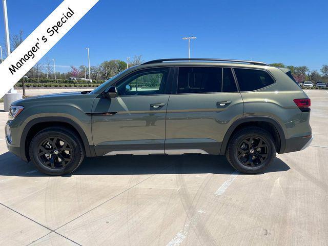 new 2025 Volkswagen Atlas car, priced at $44,488
