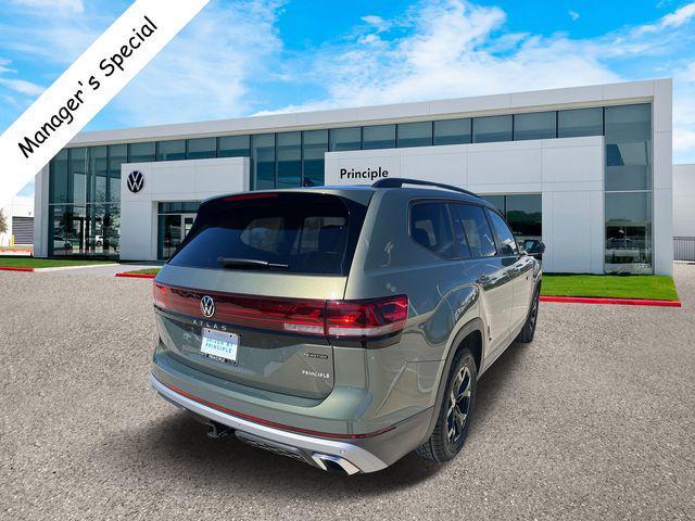 new 2025 Volkswagen Atlas car, priced at $44,488