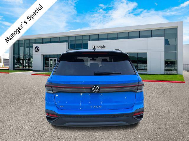 new 2025 Volkswagen Taos car, priced at $31,663