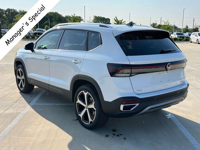 new 2025 Volkswagen Taos car, priced at $36,009
