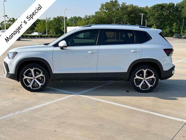 new 2025 Volkswagen Taos car, priced at $36,009