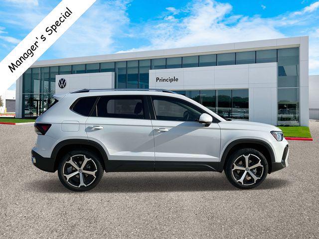 new 2025 Volkswagen Taos car, priced at $36,009
