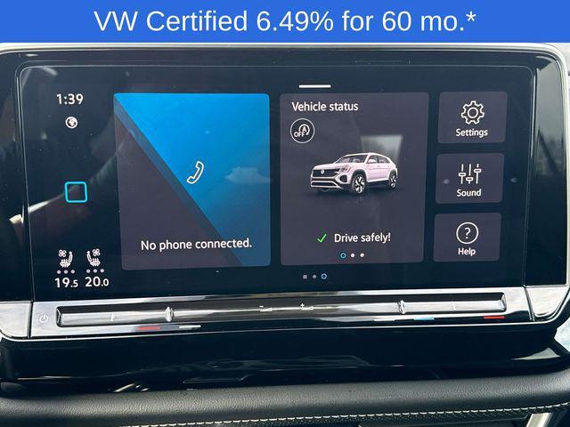 used 2024 Volkswagen Atlas Cross Sport car, priced at $32,043