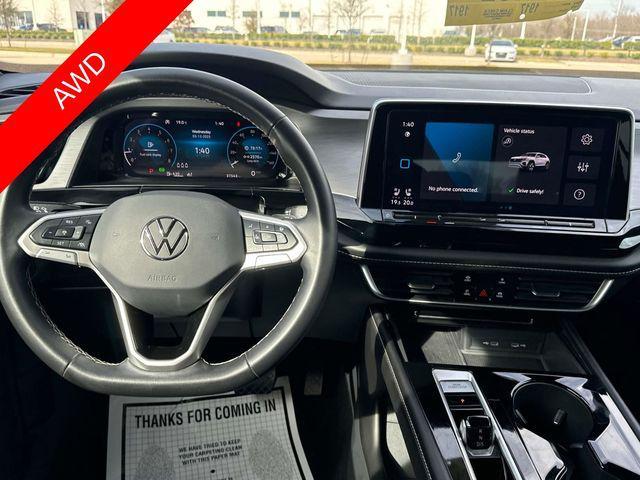 used 2024 Volkswagen Atlas Cross Sport car, priced at $32,000