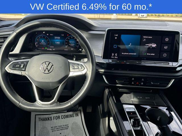 used 2024 Volkswagen Atlas Cross Sport car, priced at $32,043