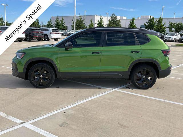 new 2025 Volkswagen Taos car, priced at $31,966
