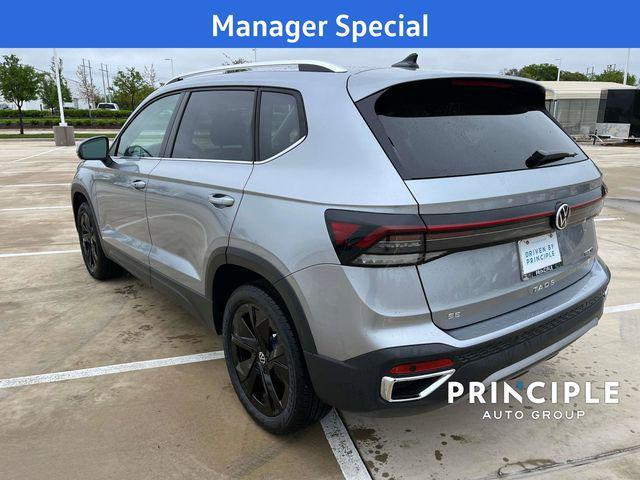 new 2025 Volkswagen Taos car, priced at $26,999