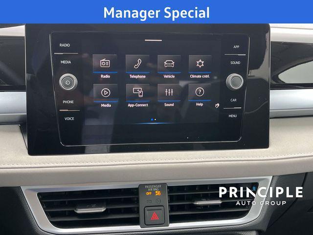 new 2025 Volkswagen Taos car, priced at $26,999