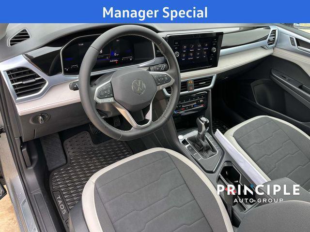 new 2025 Volkswagen Taos car, priced at $26,999