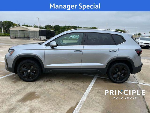 new 2025 Volkswagen Taos car, priced at $26,999