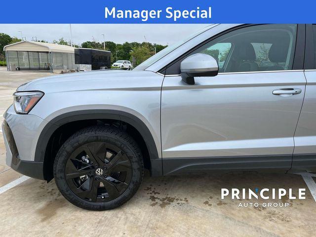 new 2025 Volkswagen Taos car, priced at $26,999