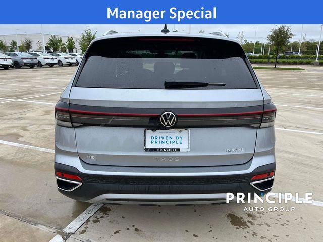 new 2025 Volkswagen Taos car, priced at $26,999