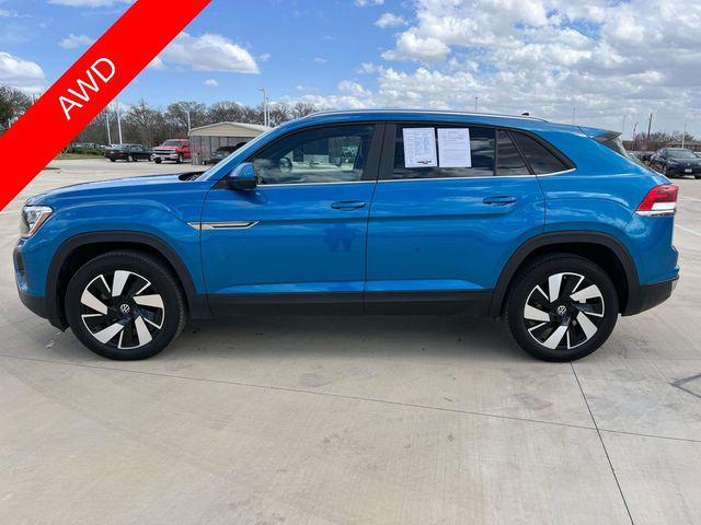used 2024 Volkswagen Atlas Cross Sport car, priced at $30,858