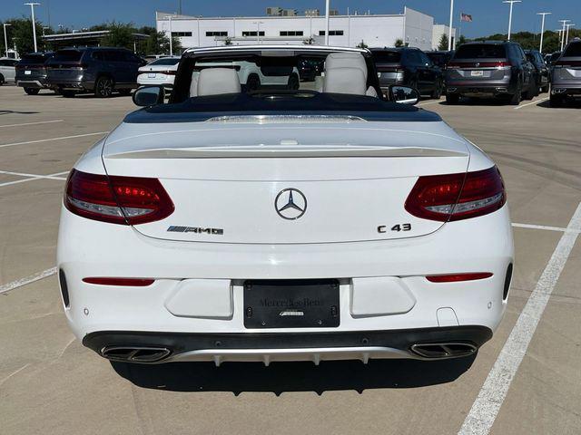 used 2018 Mercedes-Benz AMG C 43 car, priced at $28,591
