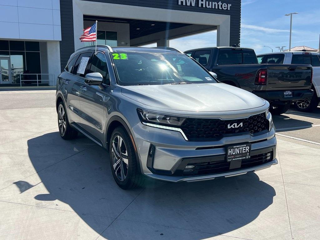 used 2023 Kia Sorento Plug-In Hybrid car, priced at $34,995