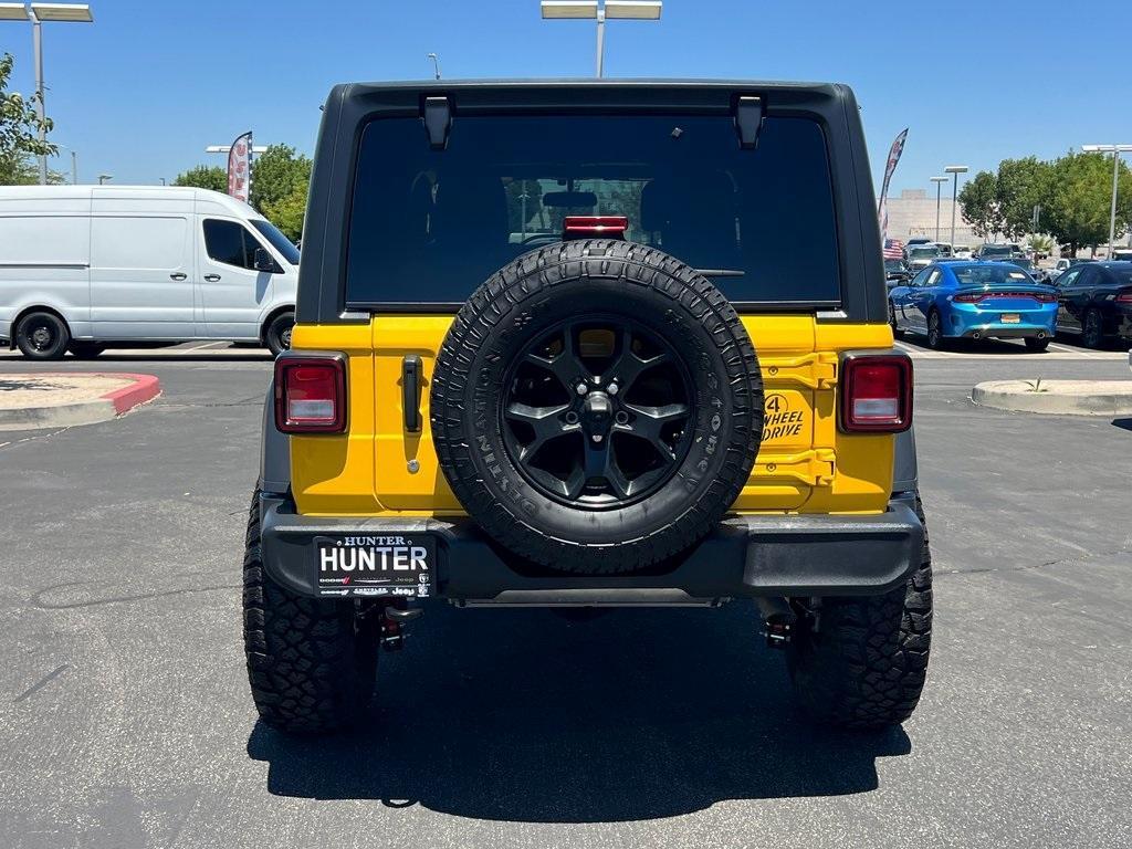 used 2020 Jeep Wrangler Unlimited car, priced at $32,289