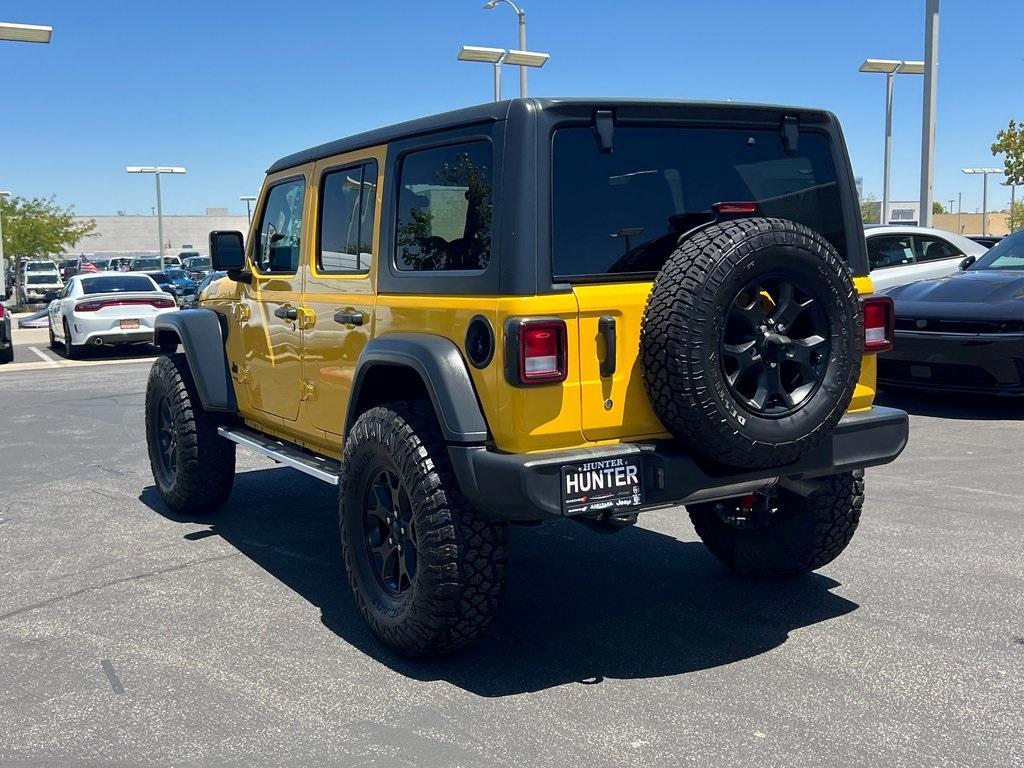 used 2020 Jeep Wrangler Unlimited car, priced at $32,289