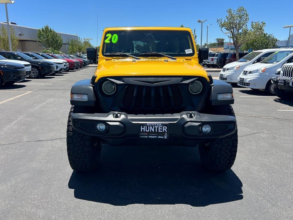used 2020 Jeep Wrangler Unlimited car, priced at $32,289