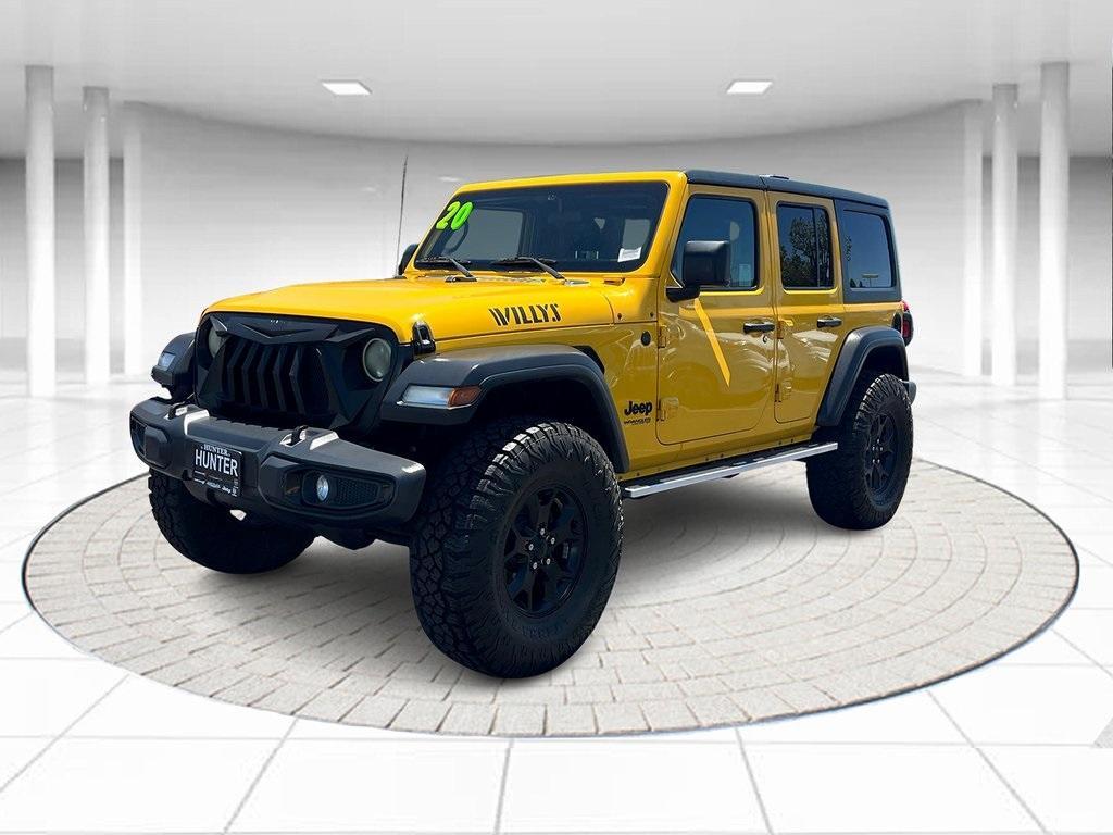 used 2020 Jeep Wrangler Unlimited car, priced at $32,289