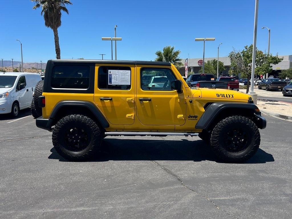 used 2020 Jeep Wrangler Unlimited car, priced at $32,289