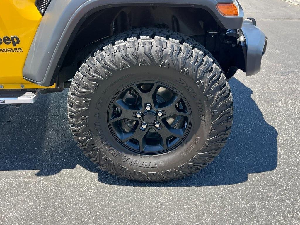 used 2020 Jeep Wrangler Unlimited car, priced at $32,289