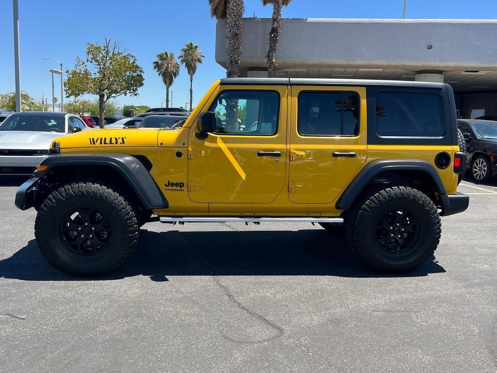 used 2020 Jeep Wrangler Unlimited car, priced at $32,289