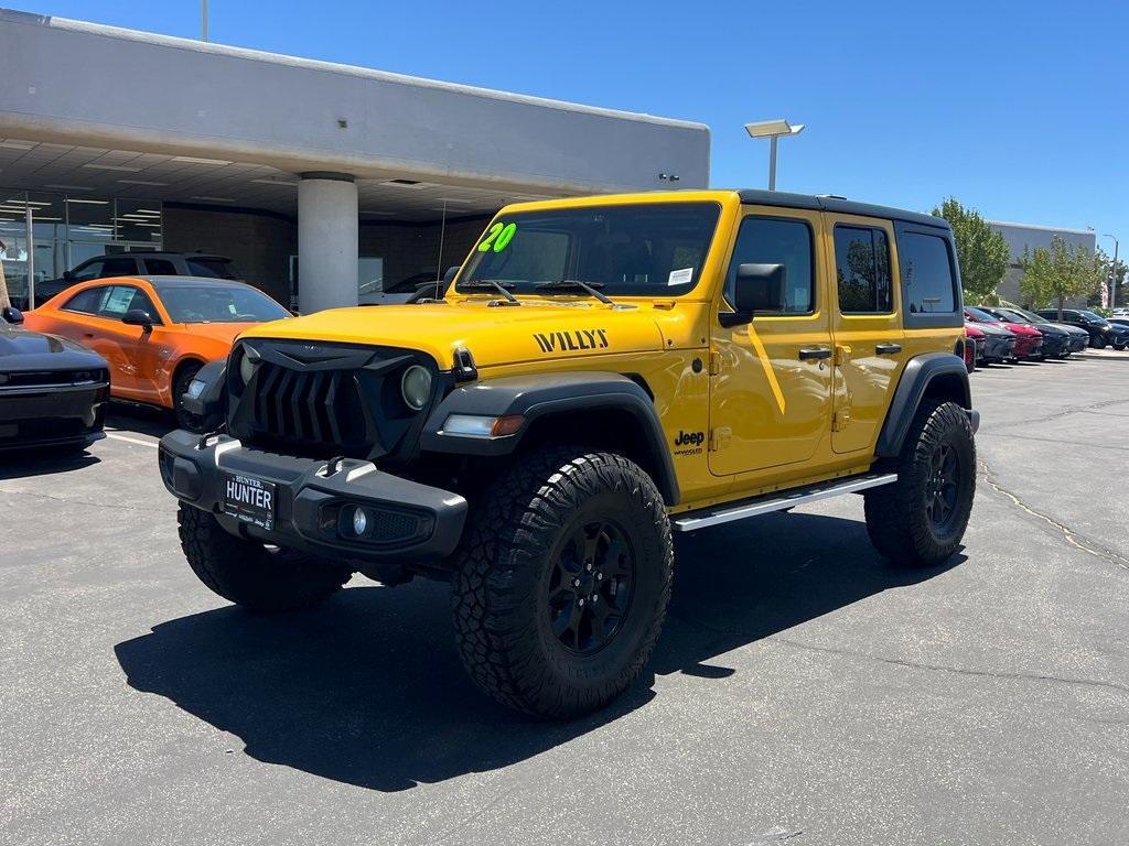 used 2020 Jeep Wrangler Unlimited car, priced at $32,289