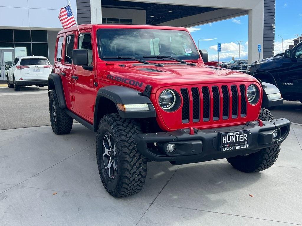 used 2021 Jeep Wrangler Unlimited car, priced at $36,862