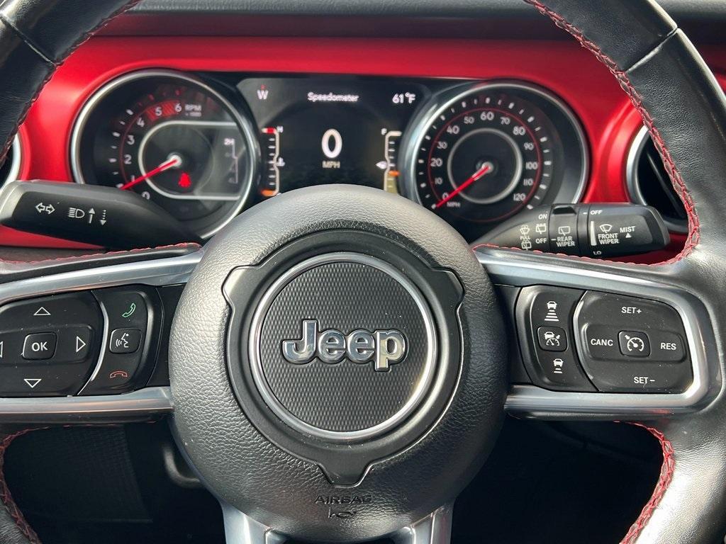 used 2021 Jeep Wrangler Unlimited car, priced at $36,862