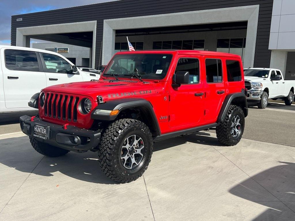 used 2021 Jeep Wrangler Unlimited car, priced at $36,862