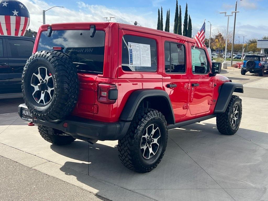 used 2021 Jeep Wrangler Unlimited car, priced at $36,862