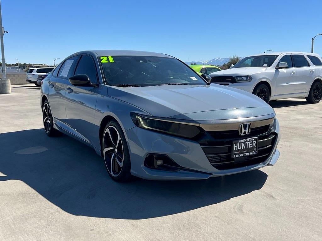 used 2021 Honda Accord car, priced at $22,495