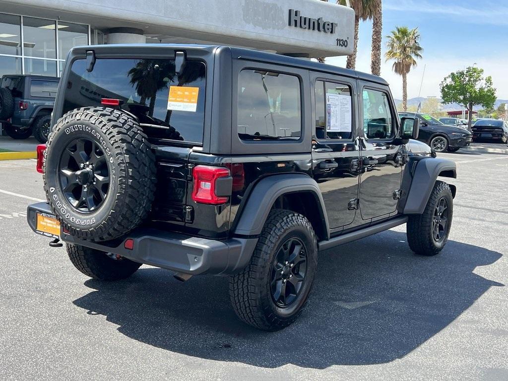 used 2021 Jeep Wrangler Unlimited car, priced at $36,150