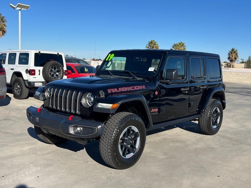 used 2019 Jeep Wrangler Unlimited car, priced at $36,840