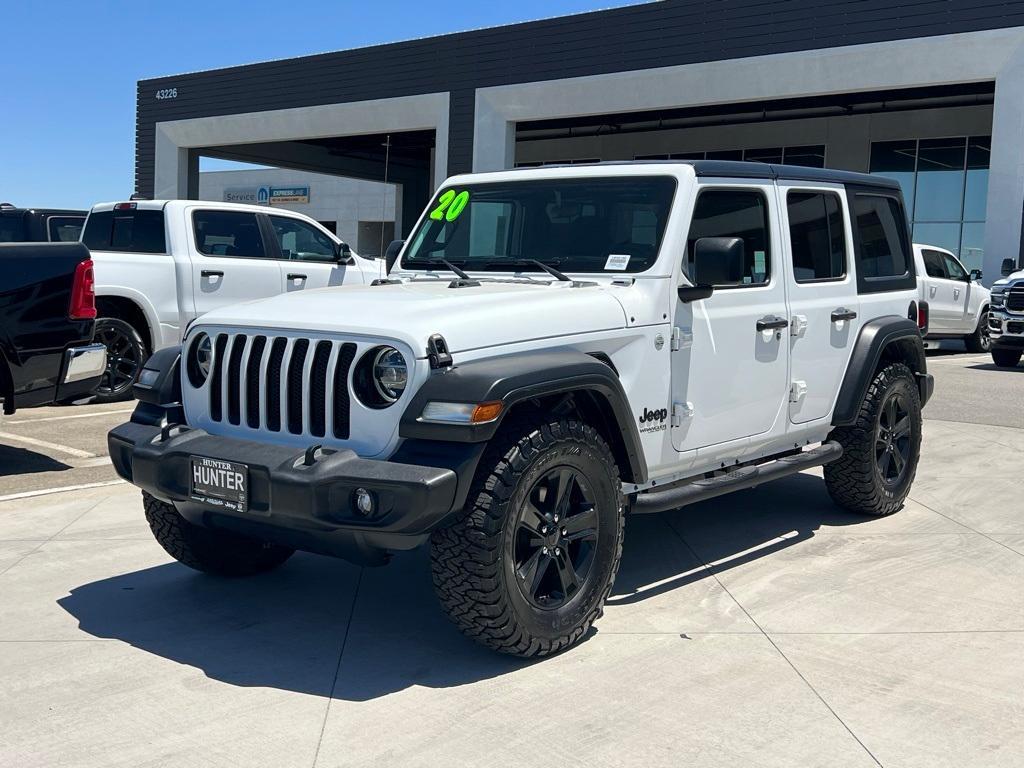 used 2020 Jeep Wrangler Unlimited car, priced at $26,995