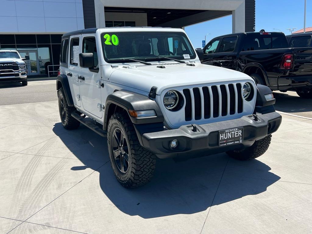 used 2020 Jeep Wrangler Unlimited car, priced at $26,995