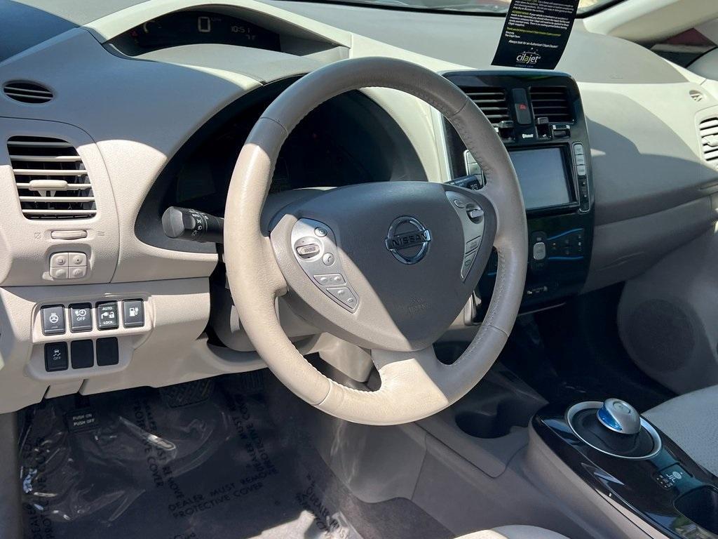 used 2014 Nissan Leaf car, priced at $10,995
