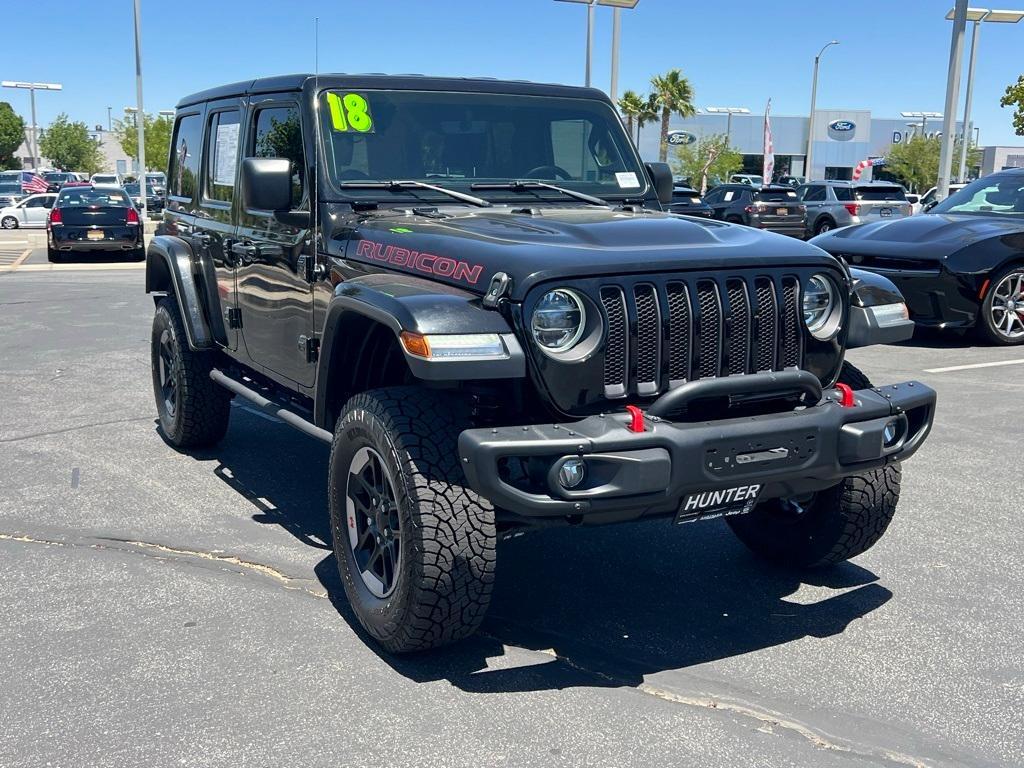 used 2018 Jeep Wrangler Unlimited car, priced at $34,495