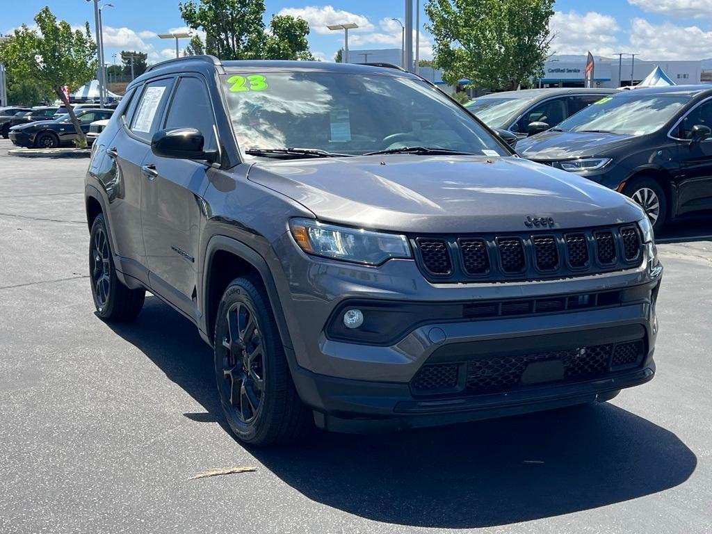 used 2023 Jeep Compass car, priced at $27,194