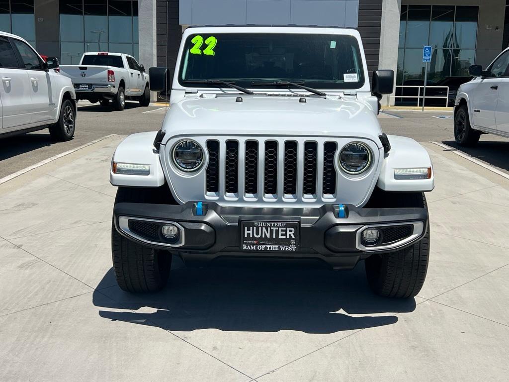 used 2022 Jeep Wrangler Unlimited 4xe car, priced at $37,760